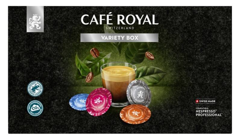 Dosettes de café CAFÉ ROYAL Variety Box Arabica 40 unités
