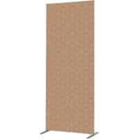 Cloison de séparation SHOWDOWN Deco Aluminium Beige 1020 x 450 x 2020 mm