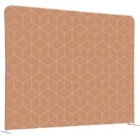 Cloison de séparation SHOWDOWN EU Aluminium Beige 1500 x 1500 x 450 mm