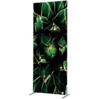 Cloison de séparation SHOWDOWN Deco Aluminium Vert 870 x 450 x 2020 mm