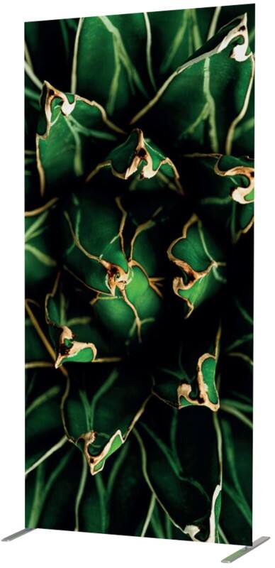 SHOWDOWN Deco Scheidingswand Aluminium Groen 1.020 x 450 x 2.020 mm