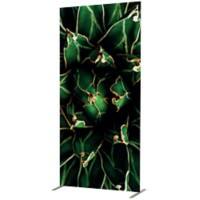 SHOWDOWN Deco Scheidingswand Aluminium Groen 1.020 x 450 x 2.020 mm