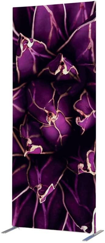 SHOWDOWN Deco Scheidingswand Aluminium Paars 870 x 450 x 2.020 mm