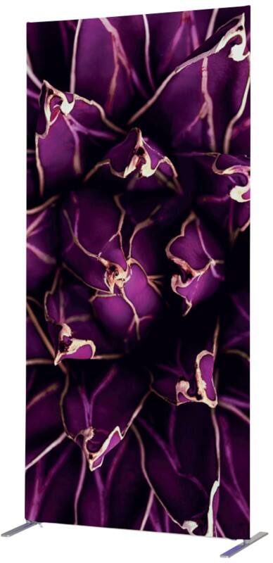 Cloison de séparation SHOWDOWN Deco Aluminium Violet 1020 x 450 x 2020 mm