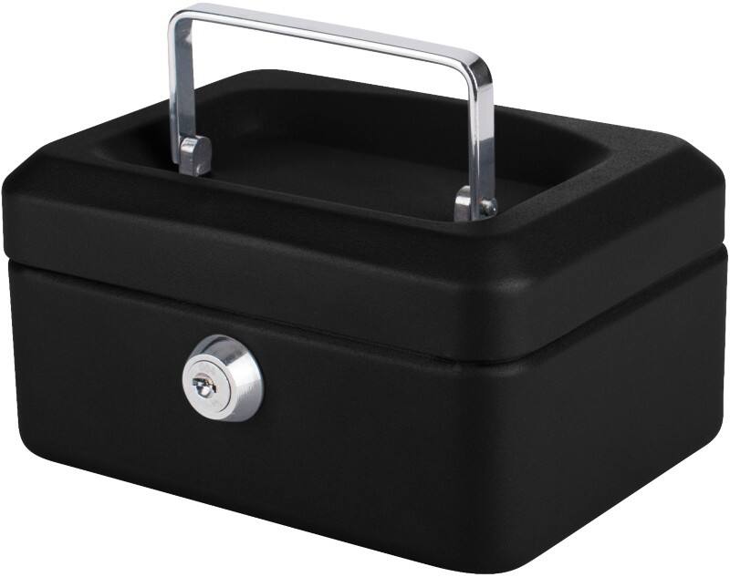 Pavo Geldkist Sleutel 152 x 123 x 80 mm Zwart