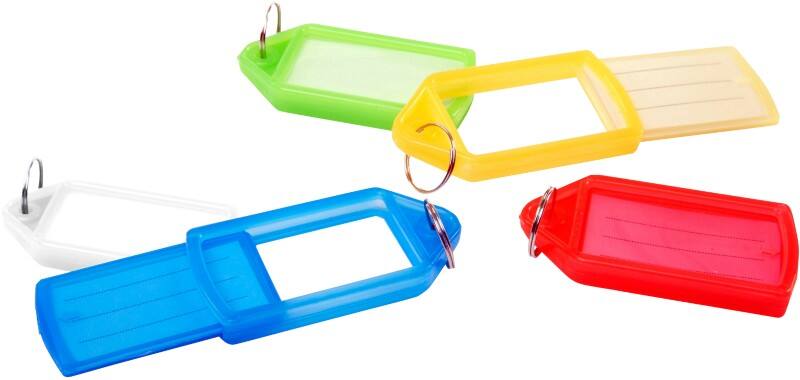 Pavo Sliding RFID Sleutelhangers Kleurenassortiment Pak van 10