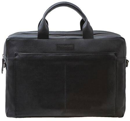Sacoche PRIDE AND SOUL Nomad 42 x 13 x 30 cm Cuir Noir