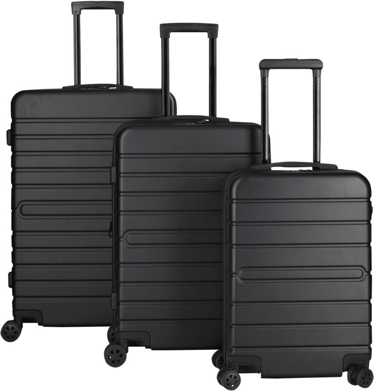 Valise JSA Rabs Serrure à combinaison Noir 45610 3 Unités 