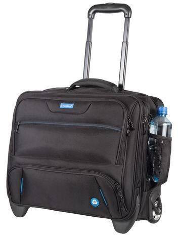 Alassio Borneo Rolkoffer 45 x 23 x 38 cm PET (Polyetheentereftalaat) Zwart