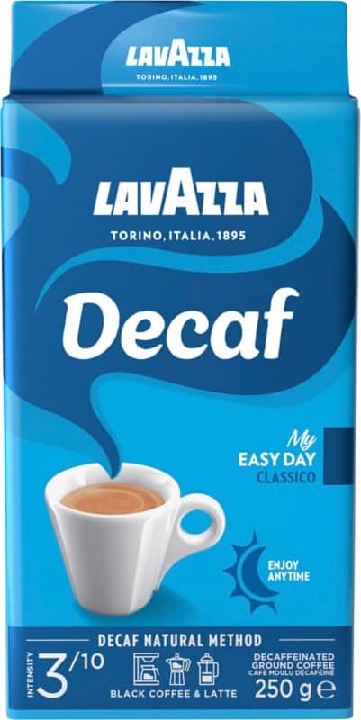 Lavazza Zonder cafeine Gemalen koffie Gemalen Licht 250 g