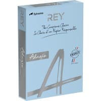 Papier couleur Rey Adagio A4 Bleu pastel 160 g/m² 250 feuilles