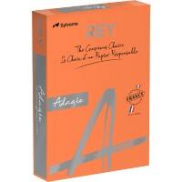 Papier couleur A4 Rey Adagio Orange 160 g/m² 250 feuilles