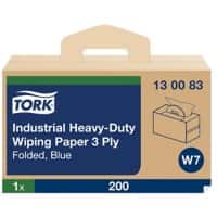 Tork Poetspapier W7 Blauw 3-laags 130083