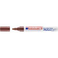 Marqueur peinture edding 750 Permanent Brun Moyenne Ogive 4 mm