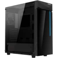 JOY-iT Gigabyte PC Intel i7-14700K 16 GB DDR5 1 TB SSD NVME GeForce RTX-4060 8 GB Windows 11 Pro Zwart