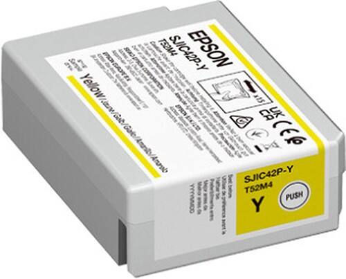Cartouche jet d’encre Epson D’origine C13T52M440 Jaune