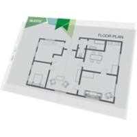 Pochette perforée Leitz A3 Transparent 130 microns Polychlorure de vinyle Ouverture au-dessus 4 perforations 47230003 50 Unités