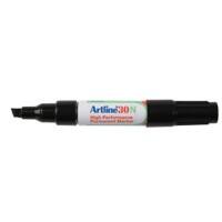 Artline 30N Permanent marker Medium Beitelpunt 2-5 mm Blauw Navulbaar Waterproof 12 Stuks
