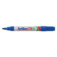 Artline 70N Permanent Marker Medium Ronde Punt Blauw 12 Stuks