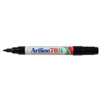 Artline 70N Permanent Marker Medium Ronde Punt Zwart 12 Stuks