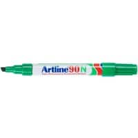 Artline 90N Permanent marker  Medium Beitelpunt 2 - 5 mm Groen Navulbaar Waterbestendig 12 Stuks