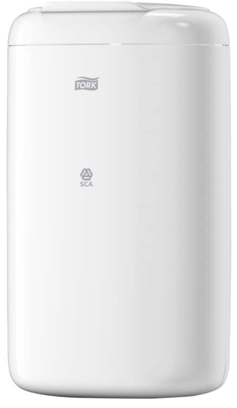 Poubelle Tork 5 L Blanc Plastique