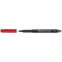 Faber-Castell Multimark 1523 Permanent Marker Spitse Punt Rood