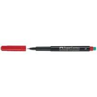 Faber-Castell Multimark 1523 Permanent Marker Spitse Punt Rood