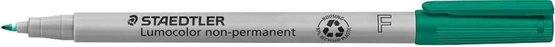 STAEDTLER 316 Marker 97% gerecycleerd Fijn Ronde punt 0,6 mm Groen Navulbaar 10 Stuks