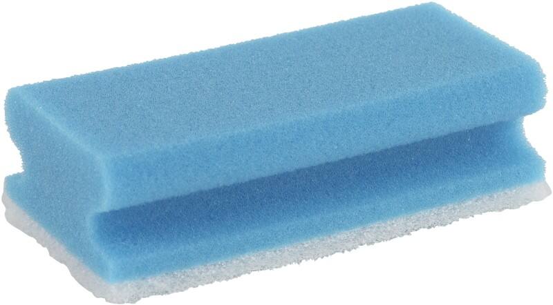 BETRA Schuurspons Blauw, wit 10 Stuks