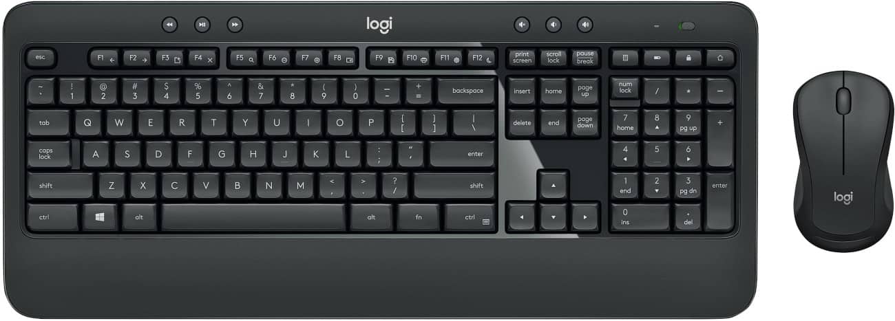 Logitech Advanced Toetsenbord en muis Draadloos QWERTZ Zwart MK540