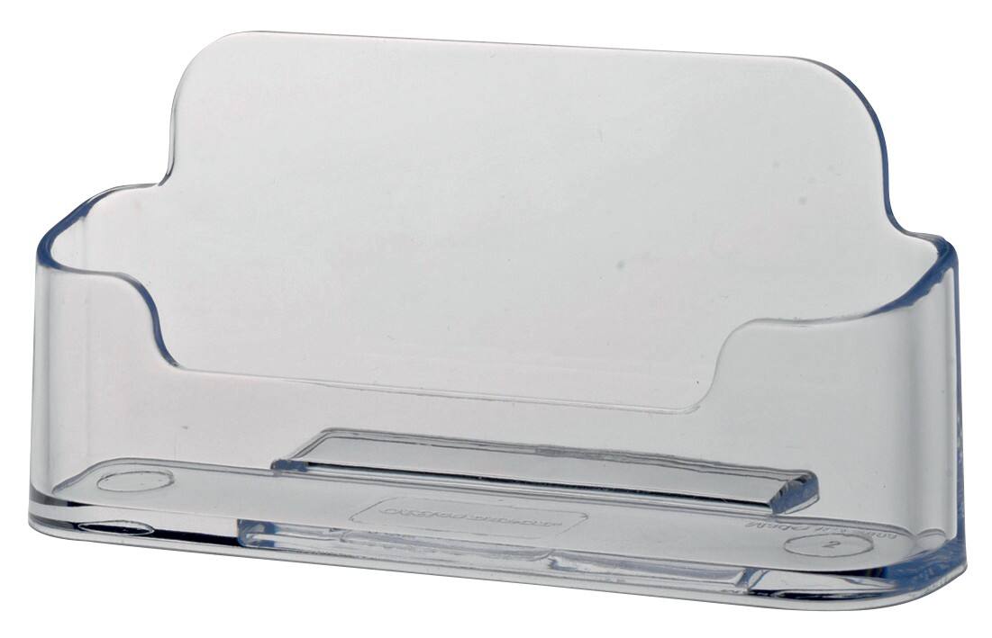 Présentoir pour cartes de visite Office Depot Transparent 40 cartes 9,7 x 3,5 x 5 cm