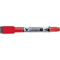 Pilot V-Board Master S Whiteboard-marker Ronde punt 0.8 mm Rood