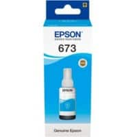 Bouteille d'encre Epson T6732 D'origine C13T67324A Cyan