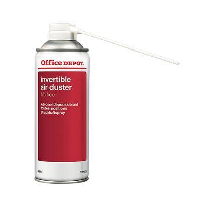 Office Depot Luchtspray HFC-vrij Rood, wit 18,5 cm 200 ml