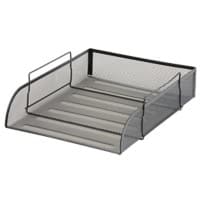 Corbeille à courrier Office Depot Grillage Noir A4 25,5 x 33,5 x 7 cm