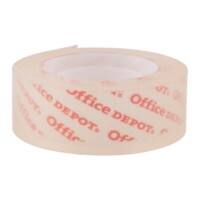 Office Depot Plakband Kleine Kern Polypropyleen 19mm X 33m Kristalhelder