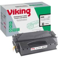 Viking 49X compatibele HP tonercartridge Q5949X zwart