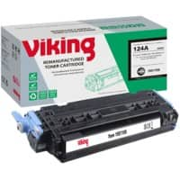 Viking 124A compatibele HP tonercartridge Q6000A zwart