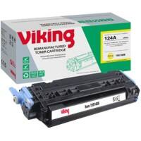 Viking 124A Compatibel HP Tonercartridge Q6002A Geel