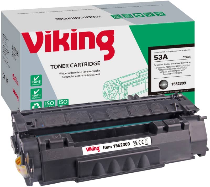 Toner Viking 53A compatible HP Q7553A Noir