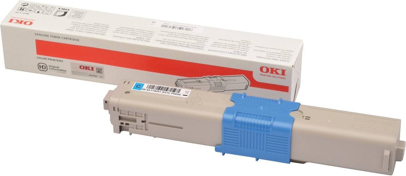 OKI 46508715 Origineel Tonercartridge Cyaan