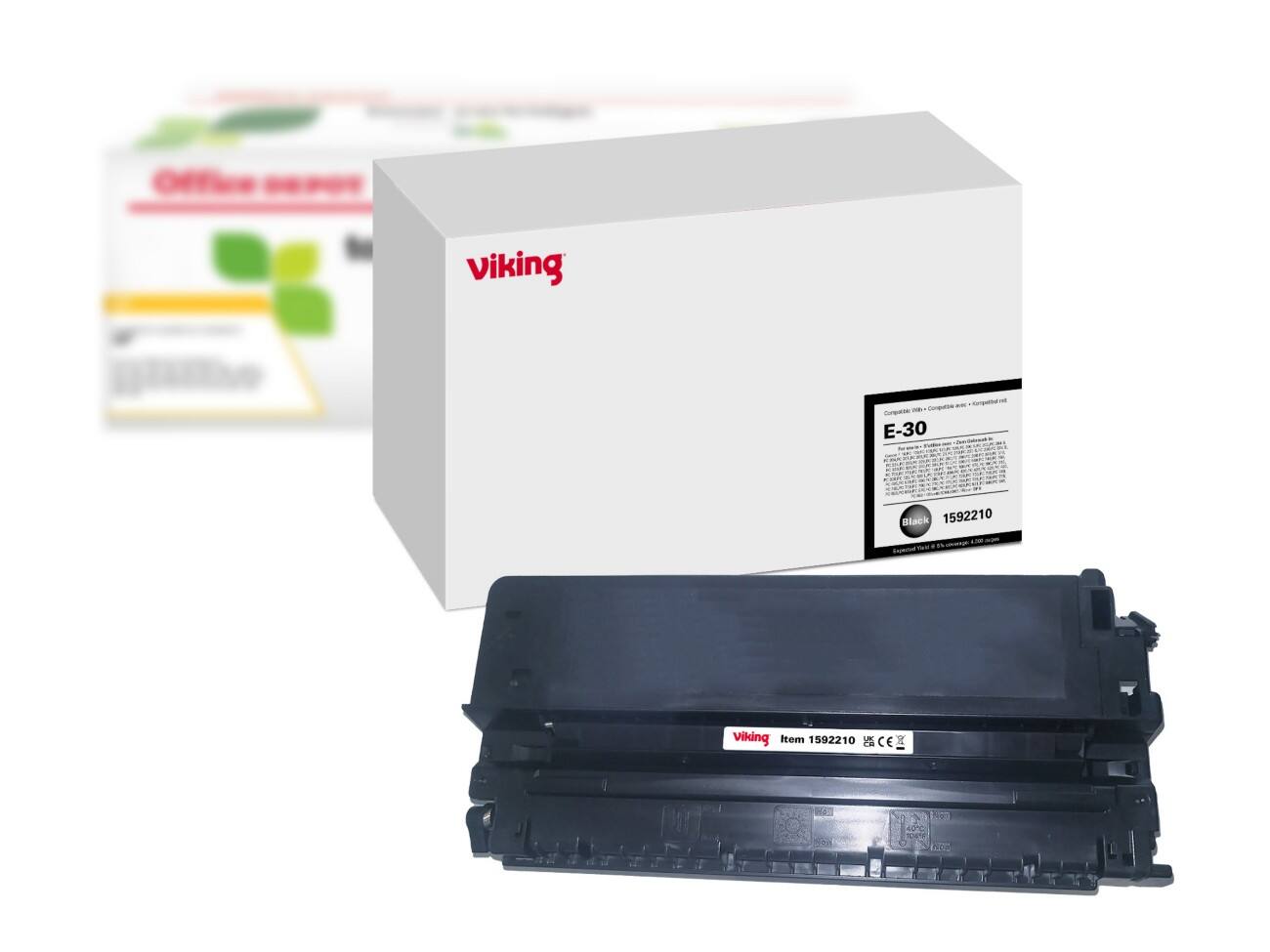 Toner Office Depot Compatible Canon E-30 Noir