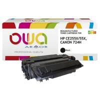 Toner OWA K15222OW Compatible HP CE255X Noir