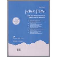 Cadre photo Niceday Gris 40 x 30 cm 2 unités