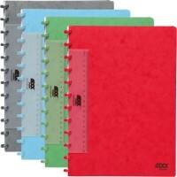 Cahier Adoc Lin-Ex A4 Quadrillé Reliure en spirale Carton Assortiment 144 Pages