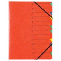 Trieur PAGNA 24131-01 Carton A4 Rouge