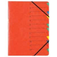 Trieur PAGNA 24131-01 Carton A4 Rouge