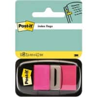 Post-it Indexen Rechthoekig 2,54 x 4,32 cm Roze I680-21 50 Strips