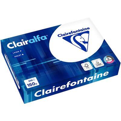 Brouwerij getuige patrouille Clairefontaine Clairalfa A4 Kopieerpapier Wit 160 g/m² Glad 250 Vellen |  Viking Direct BE